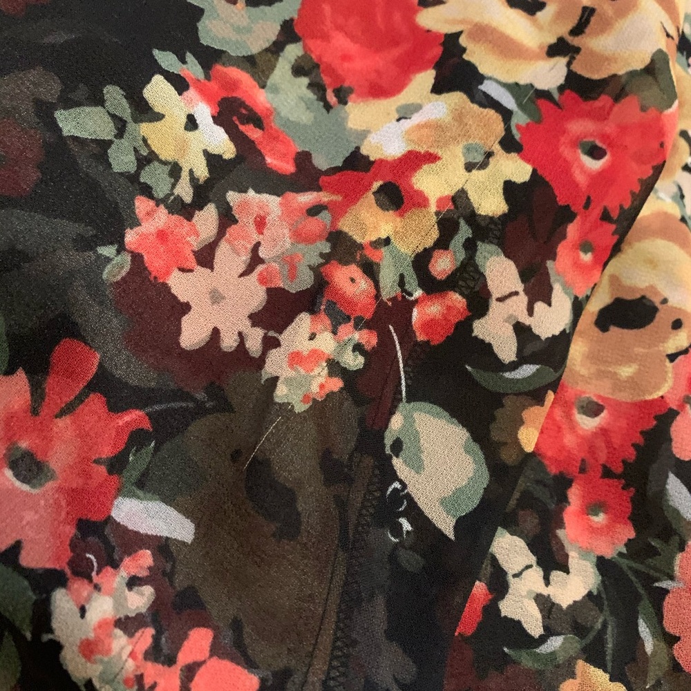 Pleione floral long sleeve blouse - Picture 2 of 10